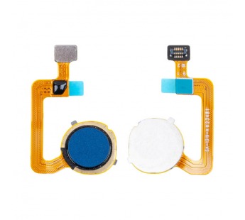 Шлейф для Xiaomi Redmi 12C (22120RN86G) сканер отпечатка пальцев Синий#2119614