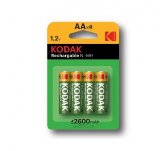 Аккумулятор KODAK  HR6-4BL (2600 mAh) (KAARDC-4)   (4/80/640)#2108757