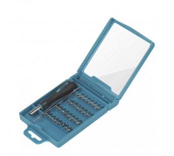 Набор SMARTBUY отвертка с набором бит (насадок) 32 предмета, отвертка, 30 бит, пинцет, CR-V (1/48)#2108766