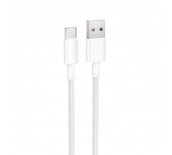 Кабель USB - TypeC BOROFONE BX117 (белый) 1м, мятая упаковка#2108984
