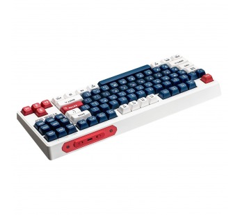 Клавиатура Defender Storm Grip GK-188 87+FN,2.4G+BT (беспроводная, мембранная) (white/blue) (241384)#2137854