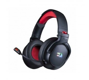 Компьютерная гарнитура REDRAGON Nomen RGB (7.1, Bluetooth, 2.4G) (black/red) (241508)#2129651