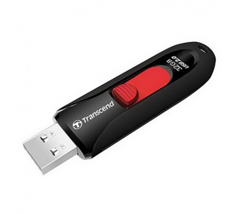 USB  32GB  Transcend  JetFlash 590  чёрный#2109099