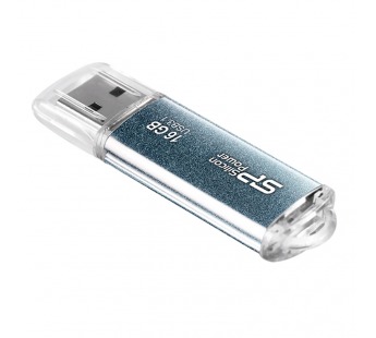 USB 3.0  16GB  Silicon Power  Marvel M01 синий#2109106