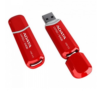USB 3.0  64GB  A-Data  UV150  красный#2109116