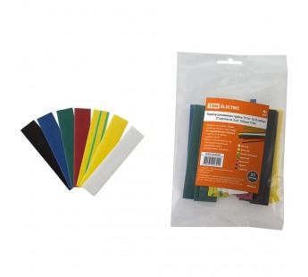 Трубка термоусаживаемая TDM ТУТнг 16/8 набор (7 цветов по 3 шт. 100мм) (1/10/250)#2109140