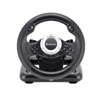 Игровой руль DEFENDER Turbo Pro PC/PS3/PS4/Xbox,10кнопок, черный (1)#2109237