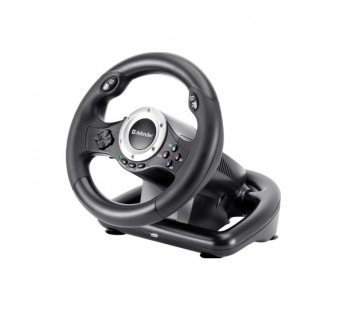 Игровой руль DEFENDER Turbo Pro PC/PS3/PS4/Xbox,10кнопок, черный (1)#2109238