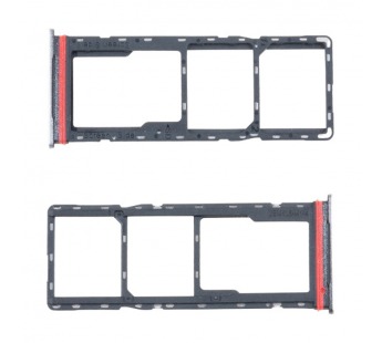 Держатель SIM для Tecno Spark 30 4G (KL6) Белый#2116751