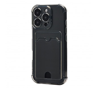 Чехол-накладка - SC276 c картхолдером для "Apple iPhone 16 Pro" (black) (241338)#2109798