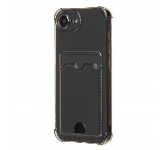 Чехол-накладка - SC276 с картхолдером для "Apple iPhone 16e" (black) (239202)#2109802