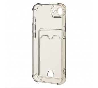 Чехол-накладка - SC276 с картхолдером для "Apple iPhone 16e" (black) (239202)#2125381