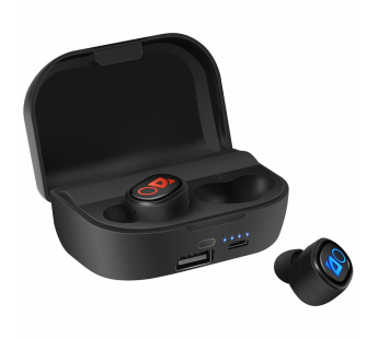 Наушники внутриканальные DEFENDER Twins 639 PB, TWS, Bluetooth, черные (1/40)#2109590