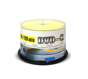 Диск DVD-R Mirex Brand 16X 4,7GB Cake box 50 (50/300)#2109202