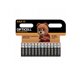 Элемент питания OPTICELL PROFESSIONAL LR03 BL12 (12/144)#2109201