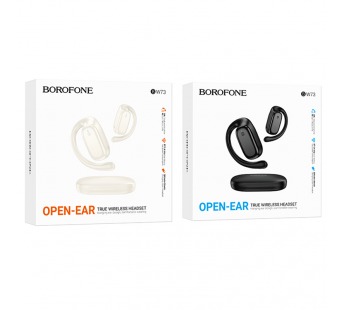 Наушники внутриканальные Borofone BW73 Lucky, пластик, микрофон, bluetooth 5.4, цвет: чёрный (1/22/132)#2109319
