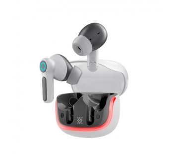 Наушники внутриканальные DEFENDER CyberDots 290 игровые TWS, Bluetooth, белый (1/100)#2109422