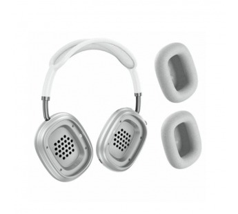 Наушники полноразмерные Borofone BO35 Plus Adorable, магнитные амбушюры, bluetooth 5.4, ANC, AUX, цвет: серый (1/40)#2119687