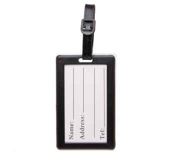 Брелок-бирка для багажа - рюкзака детская Luggage Tag (white) (020) (241323)#2120725