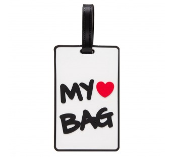 Брелок-бирка для багажа - рюкзака детская Luggage Tag (white) (020) (241323)#2120724