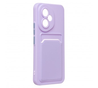 Чехол-накладка - SC337 с картхолдером для "Honor 400 Global" (light violet) (240633)#2110909