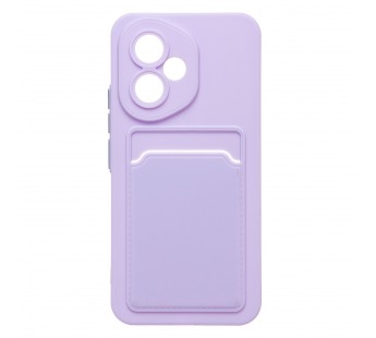 Чехол-накладка - SC337 с картхолдером для "Honor 400 Global" (light violet) (240633)#2110907