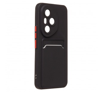 Чехол-накладка - SC337 с картхолдером для "Honor 400 Pro Global" (black) (240651)#2110913