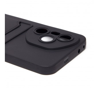 Чехол-накладка - SC337 с картхолдером для "Honor 400 Pro Global" (black) (240651)#2110914