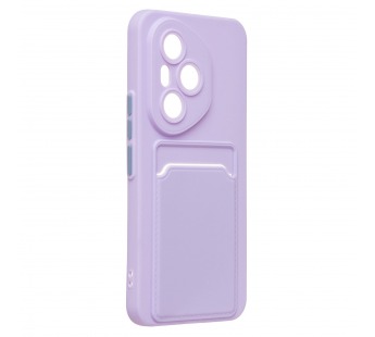 Чехол-накладка - SC337 с картхолдером для "Honor 400 Pro Global" (light violet) (240653)#2110917