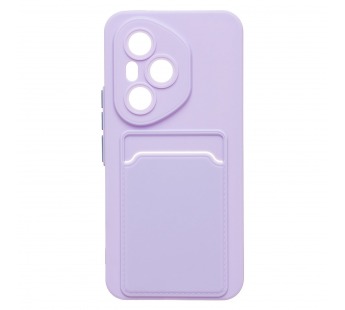 Чехол-накладка - SC337 с картхолдером для "Honor 400 Pro Global" (light violet) (240653)#2110915