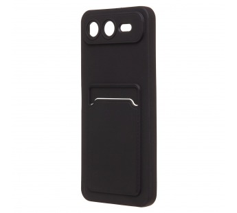 Чехол-накладка - SC337 с картхолдером для "Infinix Smart 10 Plus" (black) (240725)#2110928