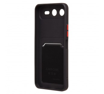Чехол-накладка - SC337 с картхолдером для "Infinix Smart 10 Plus" (black) (240725)#2141876