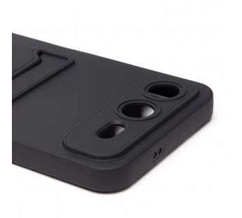 Чехол-накладка - SC337 с картхолдером для "Infinix Smart 10 Plus" (black) (240725)#2110930