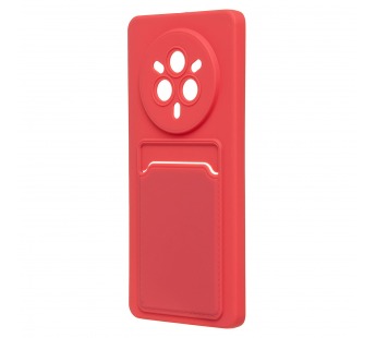 Чехол-накладка - SC337 с картхолдером для "Realme 14 Pro" (bordo) (241345)#2110932