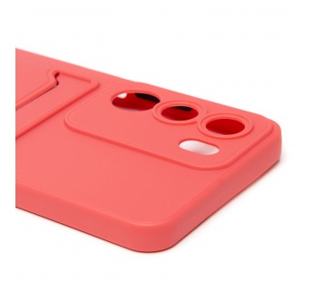 Чехол-накладка - SC337 с картхолдером для "Realme C71" (bordo) (241344)#2113204