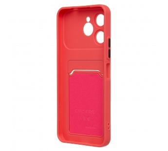 Чехол-накладка - SC337 с картхолдером для "Tecno Spark 40" (bordo) (241346)#2140592