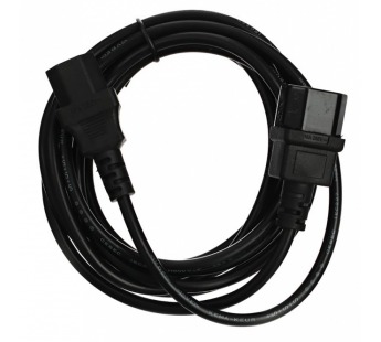 Кабель монитор--> компьютер 220V (UPS--> устройство) <VDE> 3G*0.5 мм., 3 м. VCOM (1/30)#2109603