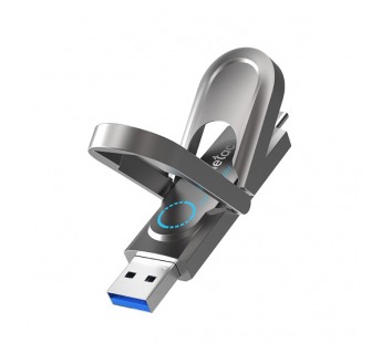 USB 3.2  512GB  Netac  US9 Solid State  (USB 3.0/3.2 + Type C)  металл#2109725