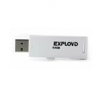 USB  64GB  Exployd  580  белый#2109716