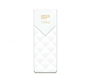 USB 3.2  128GB  Silicon Power  Blaze B03  белый#2109662