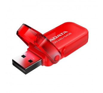 USB  64GB  A-Data  UV240  красный#2109696