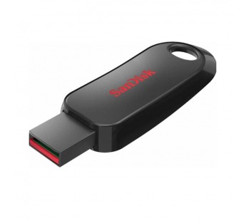 USB  64GB  SanDisk  Cruzer Snap  чёрный#2109694