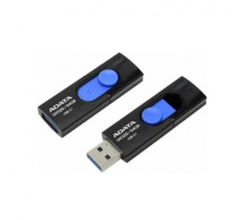 USB 3.1  64GB  A-Data  UV320  чёрный/синий#2109742