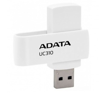 USB 3.2  64GB  A-Data  UC310  белый#2109657