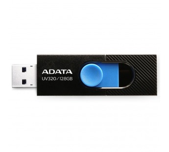 USB 3.1  128GB  A-Data  UV320  чёрный/синий#2109663