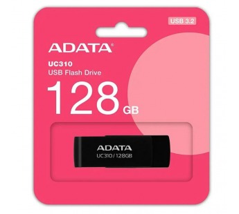 USB 3.2  128GB  A-Data  UC310  чёрный#2109669