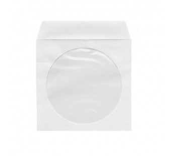 Конверт бумажный с окном, б/клея (100/1000)#2110291