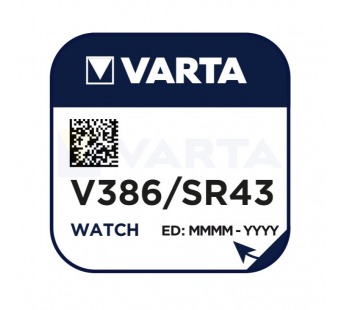 Элемент питания VARTA  V 386  (10/100)#2110264