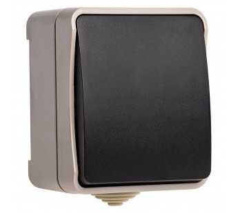 Выключатель SMARTBUY наружная установка 1-клавишный 10А, IP 54 "Сатурн" (SBE-04w-10-SW1-0) (1/18/216)#2123063