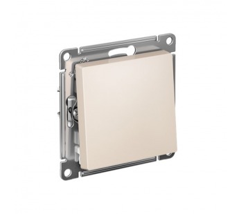 Механизм выключателя 1-кл. С/У ATLASDESIGN 10А IP20 (сх. 1) 10AX механизм беж. Systeme Electric ATN000211 (1/20/160)#2135627